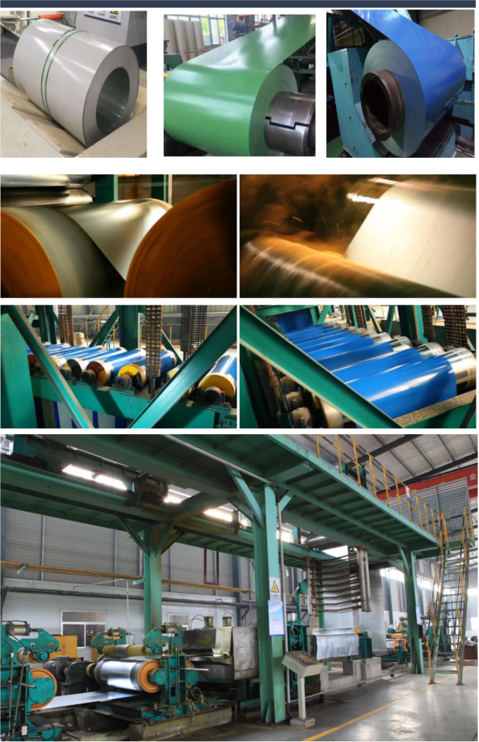 0.3-1.0mm Thickness Prepainted Galvalume Steel Coil/ SGLC/ Blue For Roofing G550 0