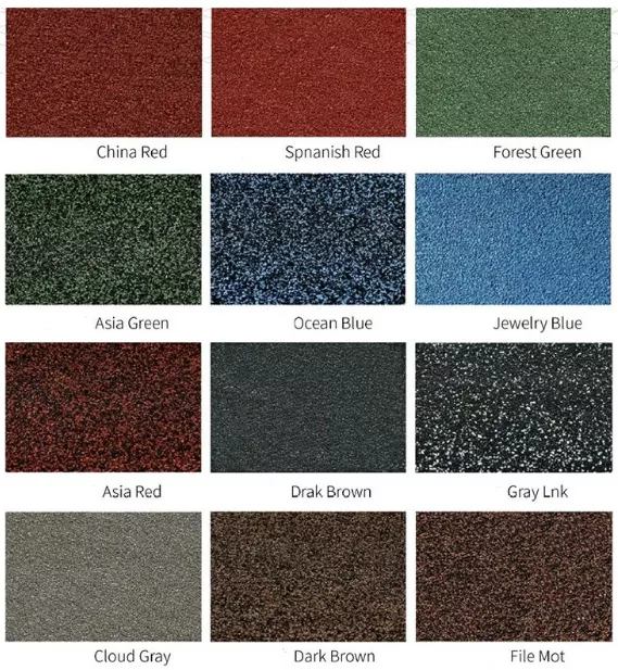 1340*420mm Colorful Stone Coated Metal Roofing Tile For Building Material 0