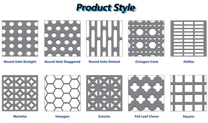 0.5mm Hot Dipped GI / GL Perforated Sheet Silver For Construction SGCC 0
