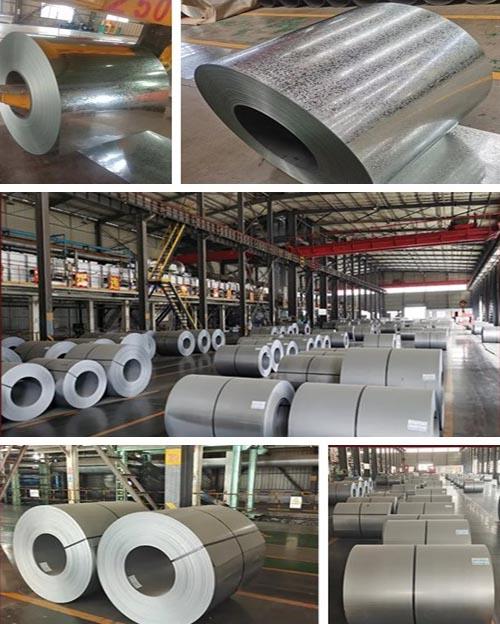 DC51D AZ Hot Rolled Galvalume Steel Coil/GI For Live-stock Shed Chromium-free Passivation 0