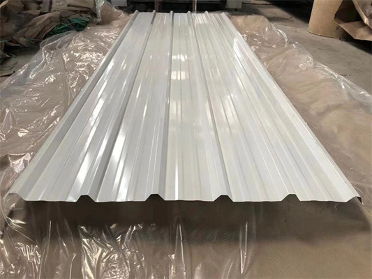 1050mm Colour Coated Roofing Sheet Corrugated Steel Sheet Standard ASTM