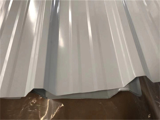 1050mm Colour Coated Roofing Sheet Corrugated Steel Sheet Standard ASTM