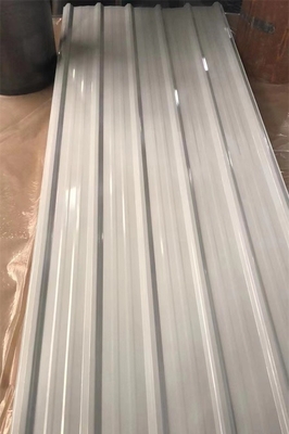 1050mm Colour Coated Roofing Sheet Corrugated Steel Sheet Standard ASTM