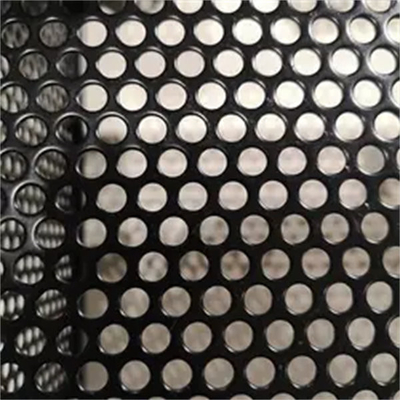 0.5mm Hot Dipped GI / GL Perforated Sheet Silver For Construction SGCC