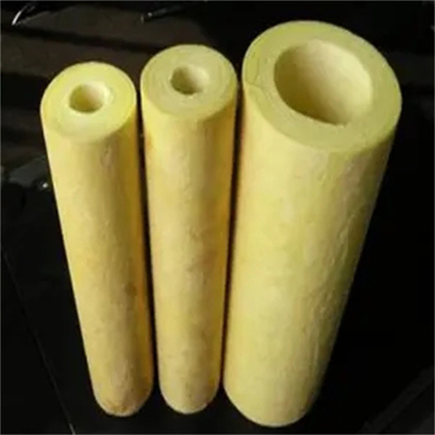 Thermal Insulation Fiberglass Wool Pipe With High Density For Construction