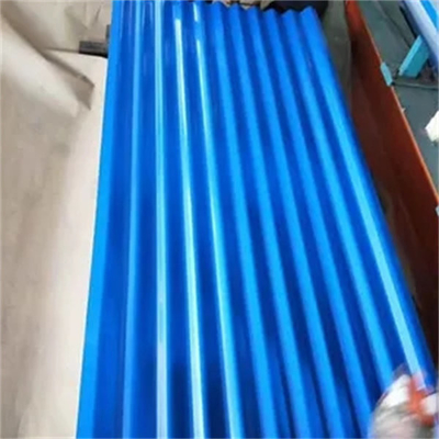 Prepainted Galvanized Corrugated Steel Sheet For Roofing Sheet Blue, Red