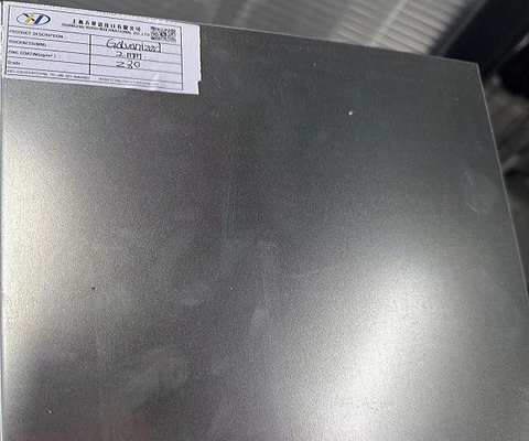 0.22mm Thickness Of Zero Spangle Galvanized Steel Coils For Corrosion Protection