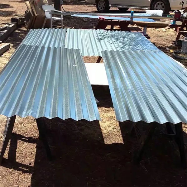 1050mm Colour Coated Roofing Sheet Corrugated Steel Sheet Standard ASTM 3